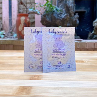 Sữa dưỡng thể Babycoccole gói dùng thử 5ml 0M+