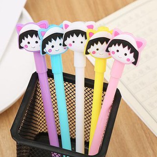 bút maruko tai mèo D263 bút cute bút dễ thương bút  viết gel