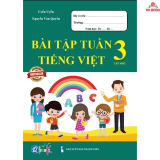Sách - Bài Tập Tuần Tiếng Việt 3 - Tập 1 (1 cuốn)