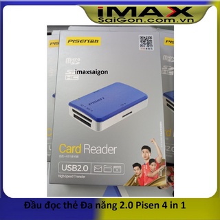 Đầu đọc thẻ Đa năng 2.0 Pisen 4 in 1