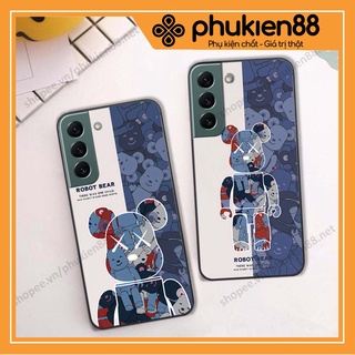 Ốp lưng Samsung S22 / S22 Plus / S22 Ultra / S22+ hình Robot Bear, Kawsnc bảo vệ điện thoại