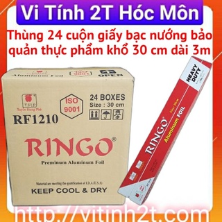 ( Hỏa tốc TpHCM) THÙNG CUỘN GIẤY BẠC NƯỚNG R12 Chính hãng (30cm x 3m) THÙNG 24 CUỘN