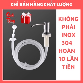 Bộ vòi bơm hút dầu rửa chén gắn bồn rửa bát Inox 304 cao cấp
