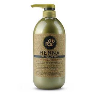 Dầu xả thảo dược r&amp;b Henna Spa Therapy Rinse 1000ml, chính hãng Hàn Quốc 100%