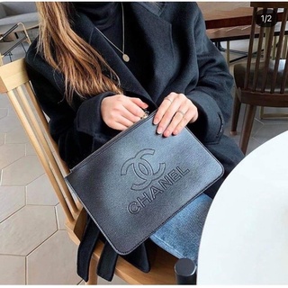 ví cầm tay Chanel Vip Gift (auth) size 25x18cm