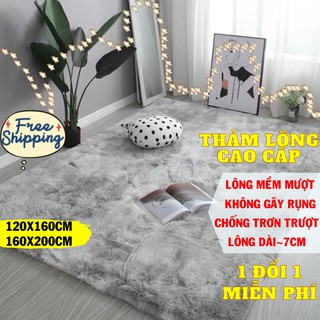 Thảm Lông Trải Sàn, Thảm Trải Sàn Loang Lông Mịn, Chống Trơn Trượt PAPAA.HOME