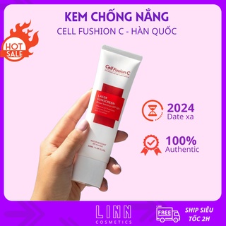 Kem chống nắng Cell Fusion C, nâng tông cho da nhạy cảm 50ml