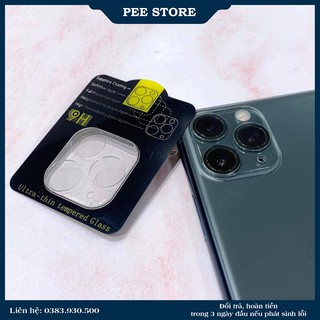KÍNH CƯỜNG LỰC CAMERA cho iPhone 7Plus/ 8Plus/ X/ Xs/ Xs max/11/11Pro/11Promax - PEE STORE