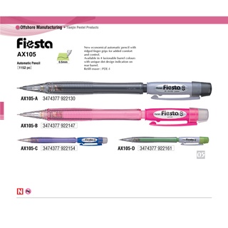 Bút chì kim bấm 0.5/0.7mm Pentel Fiesta  - AX105/AX107