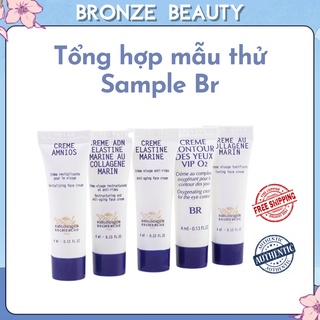 Tổng hợp minisize ( mẫu thử ) BR, sample size các loại kem dưỡng, sữa rửa mặt, mặt nạ, lotion