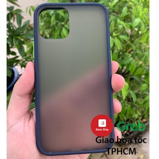 Ốp lưng iP 6/7/8/X/11 mặt lưng mờ,viền silicone