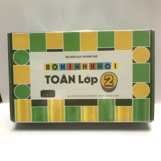 [MẪU MỚI 2021] Bộ hình khối Toán lớp 2 HHK-0321(Mẫu cải cách của BGD)