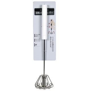 Dụng cụ đánh trứng dạng ấn inox và nhựa ABS ECHO NỘI ĐỊA NHẬT BẢN