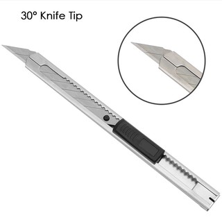 Dao Rọc Giấy Deli 2034 (Lưỡi Dao 30 Độ)