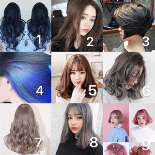 Màu nhuộm hot trend - Nhuộm dễ dàng tại nhà