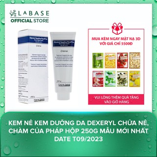 KEM NẺ Kem dưỡng da Dexeryl chữa nẻ, chàm của Pháp hộp 250g mẫu mới NHẤT Date T09/2023