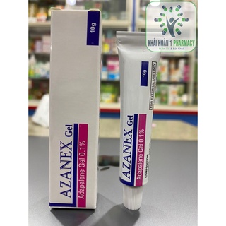 Gel bôi mụn Azanex, chăm sóc da mụn ẩn (10g)