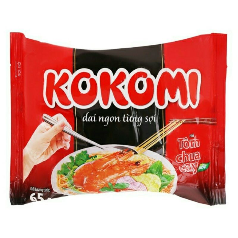 Combo 5 gói Mì tôm Kokomi 65g