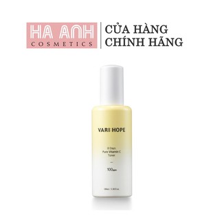 Nước cân bằng làm sáng da Vari:Hope 8 Days Pure Vitamin C Toner