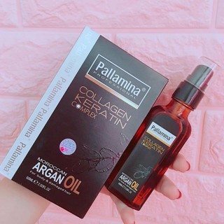 Best Seller Tinh dầu dưỡng tóc PALLAMINA Collagen Keratin Complex 60ml