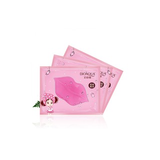 Mặt nạ môi dưỡng môi giảm thâm chống lão hóa dưỡng ẩm cấp ẩm Bioaqua LUVELA MN15