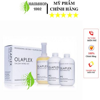 Bộ phục hồi tóc HƯ TỔN Olaplex Bond Perfector 525mlx3 ( bộ 3 chai)
