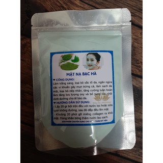1kg Bột Bạc Hà (mặt nạ dẻo Bạc Hà) Handmade