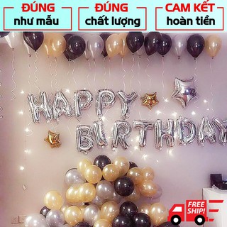 SET TRANG TRÍ SINH NHẬT SP-0001 (Tặng kèm băng dính + bơm bóng)+ (BÓNG BAY SINH NHẬT) + (TRANG TRÍ SINH NHẬT GIÁ RẺ)
