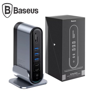 Bộ Hub cổng chuyển đổi máy tính đa năng 16 trong 1, thương hiệu Baseus CAHUB-BG0G - Bảo hành: 1 NĂM Chính Hãng {CHÍNH HÃ