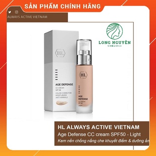 Kem nền trang điểm chống nắng HL AGE DEFENSE CC CREAM SPF50
