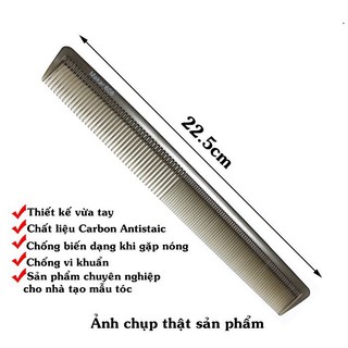 Lược cắt tóc markar, Lược cắt tóc nam nữ makar 608