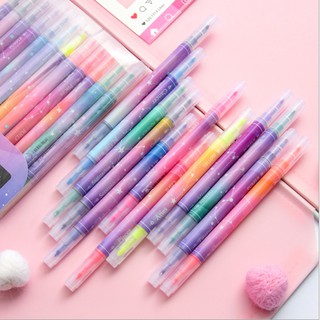 Bút nhớ dòng 12 cung hoàng đạo chòm sao BNO5 bút nhớ mini dễ thương viết highlight
