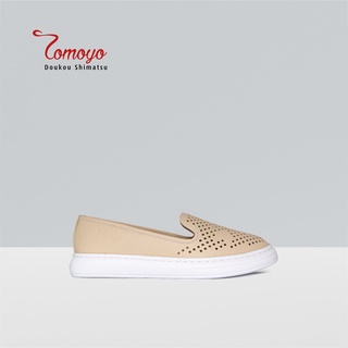 [Mã LT50 giảm 50k đơn 250k] Giày Sneaker Nữ Tomoyo Da Microfiber "SIÊU NHẸ" TMW20909