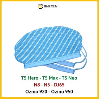 Phụ kiện khăn lau, giẻ lau robot hút bụi Ecovacs Deebot T5 Hero, T5 Max, T5 Neo, N8, N5, T5 Power, Ozmo 920, Ozmo 950