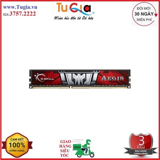 Ram PC G.SKILL Aegis 4GB 1600MHz DDR3 (4GBx1) F31600C11S4GIS Bảo hành 36 tháng