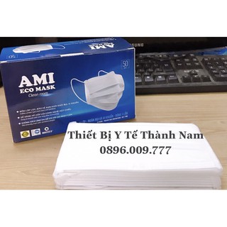 ⚡Hộp 50 cái Khẩu trang y tế 4 lớp chuẩn hiệu AMI
