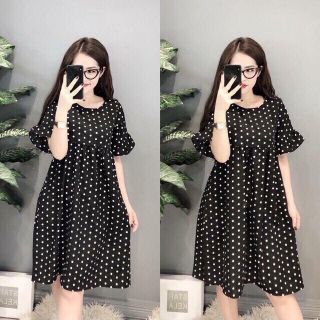 Đầm bầu tay bèo sang chảnh