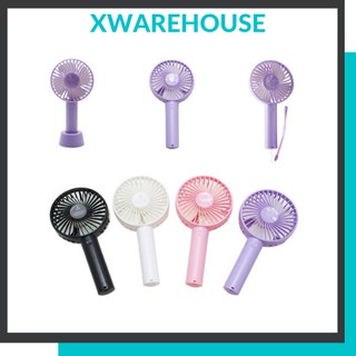 [Mã ELHA22 giảm 5% đơn 300K] Quạt mini cầm tay sạc được, quạt 3 chế độ mang đi du lịch dã ngoại