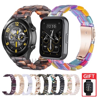 Dây Đeo Thay Thế Chất Liệu Resin Cho Realme Watch 3 / 3 Pro / 2 / 2 Pro / S / S100