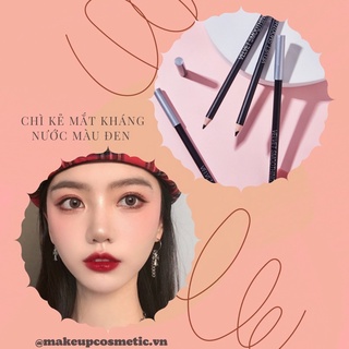 Chì Kẻ Mắt Đen Cao Cấp Sắc Nét Không Thấm Nước Velvet Smoothing Eyeliner Pencil