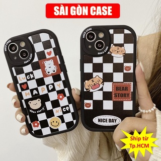 Ốp lưng điện thoại Iphone CARO ĐEN ip7,8,plus/X,XS/XSMAX/11/11/12/13,pro,max