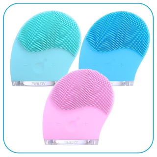 Máy Rửa Mặt Tích Hợp Công Nghệ Ánh Sáng Bibury Facial Cleansing &amp; Light Therapy Brush