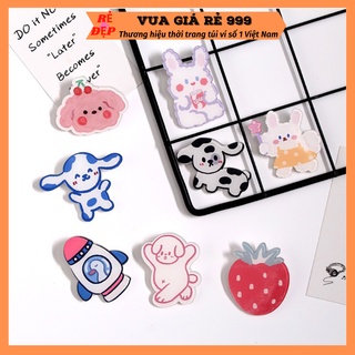 Phụ kiện sticker gim cài trang trí balo túi ví xinh xắn dễ thương VUAGIARE999 ST200