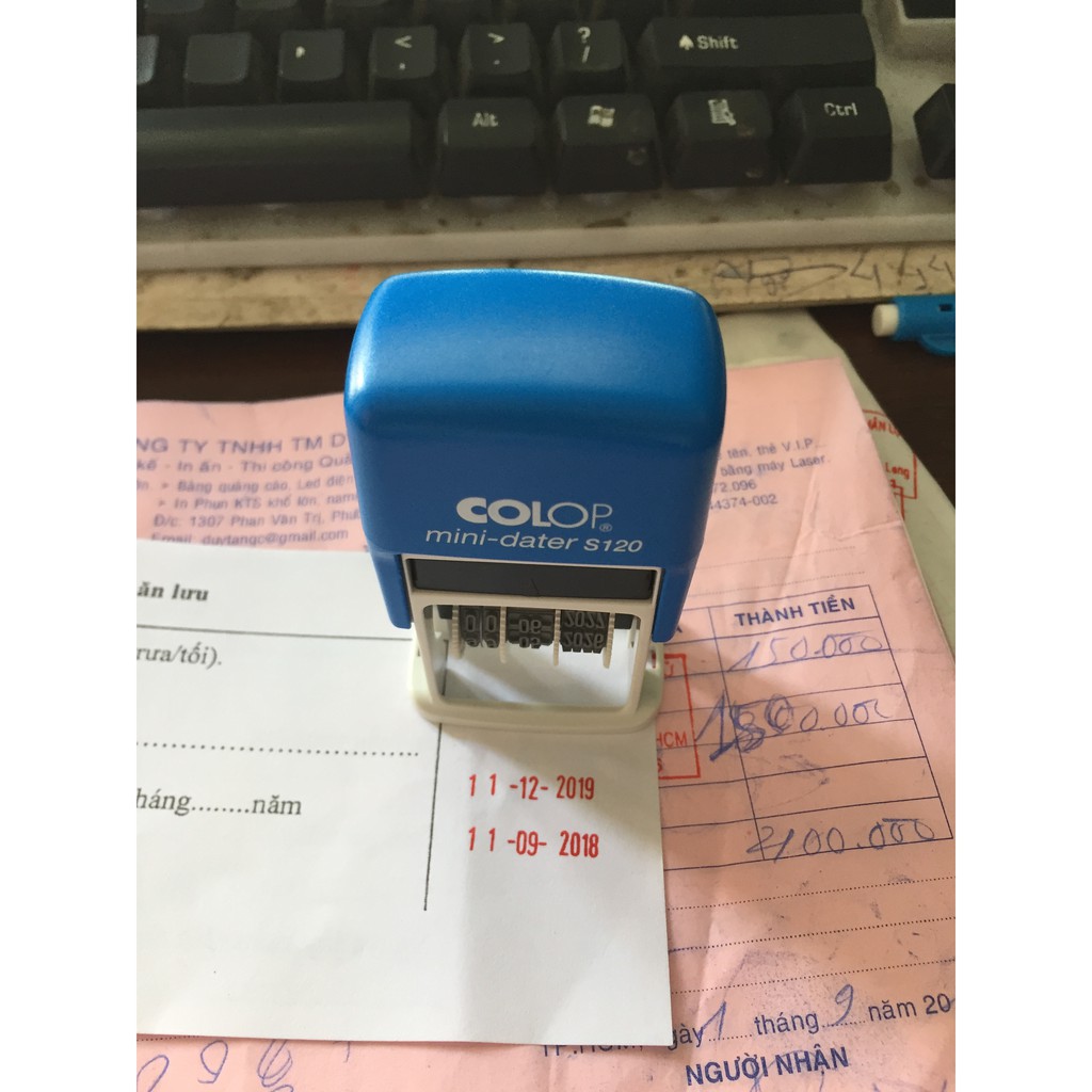 Dấu ngày tháng Mini date