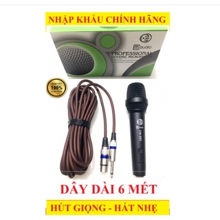 [Mã ELHACE giảm 4% đơn 300K] Micro Có Dây Karaoke SHUBOLE SL-2 Hàng Loại Tốt Chính Hãng Hát Cực Hay