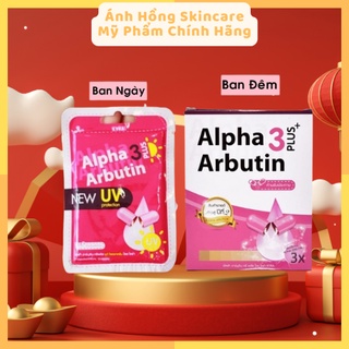 Kích Dưỡng Trắng Và Chống Nắng New UV Alpha Arbutin 3 Plus (Vỉ 10 Viên) Chính Hãng Thái Lan