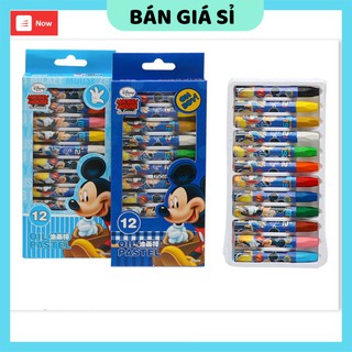 Bút màu sáp  GIÁ VỐN Bộ 12 bút sáp màu cho bé 20x9cm - Dụng cụ học tập cho bé