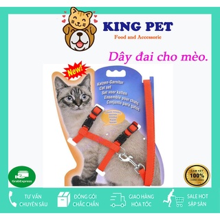 Dây xích cho mèo hai vòng ôm an toàn giảm bớt áp lực ở cổ cho mèo