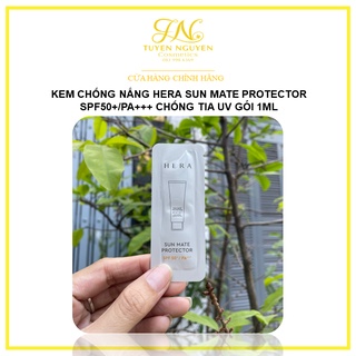 Kem chống nắng Hera Sun Mate Protector SPF50+/PA+++ chống tia UV gói 1ml