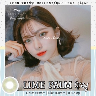 ÁP TRÒNG LIME PALM GRAY ( LENS TOWN ) | LENS XOẮN